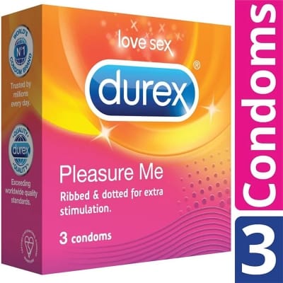 Picture of Durex Pleasure Me Condom - 3 pcs Box (Made In India)