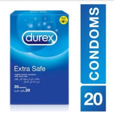 Picture of Durex Extra Safe Condom - 20 pcs Box (Made In India)