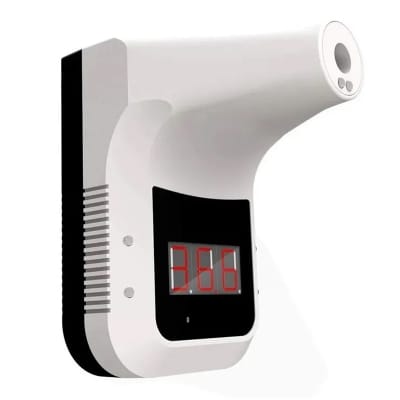 Picture of Non-Contact IR Infrared Sensor Forehead Hanging Wall Mount LCD Digital Thermometer High Precision Temperature