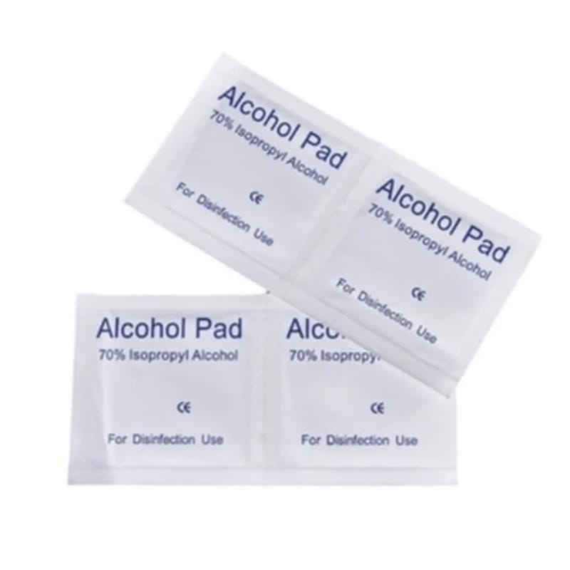 Picture of Alcohol Pad / Disinfectant Wipes / Swabs / Prep Pads - 100 Pcs Box