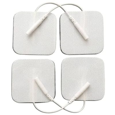 Picture of Premium Self-Adhesive Electrode Pads – Professional Physiotherapy Equipment (White)