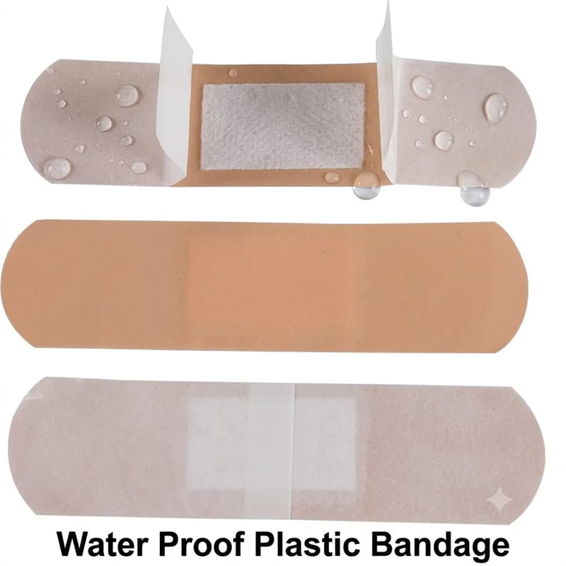 Picture of 100 Pcs Getwell First Aid Strip Tape Cotton Bandage