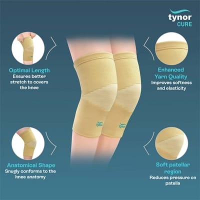 Picture of Tynor Knee Cap Pair(Relieves Pain, Support, Uniform Compression)