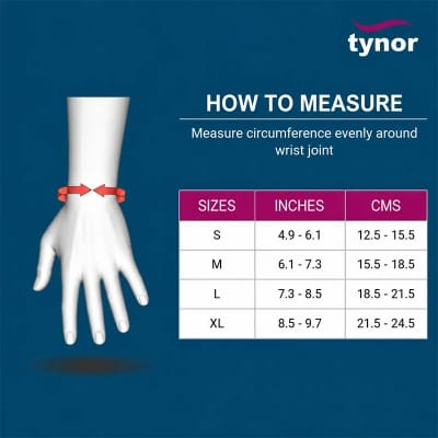 Picture of Tynor Wrist Splint Ambidextrous