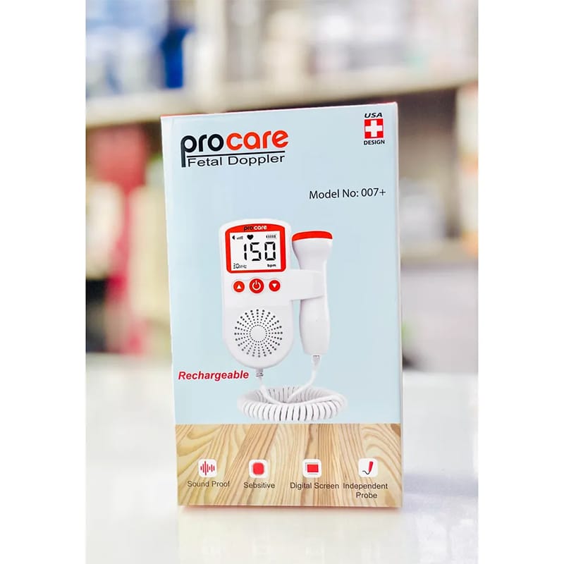 Picture of procare fetal Doppler machine Rechargeable Heart rate monitor