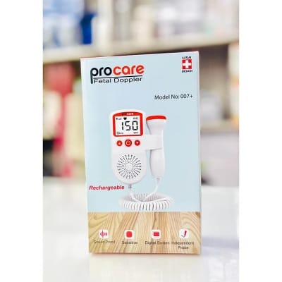 Picture of procare fetal Doppler machine Rechargeable Heart rate monitor
