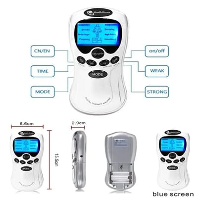 Picture of Models Electric Herald Tens Muscle Stimulatar Ems Acupuncture Body Massage Digital Therapy Machine Electrostimulator