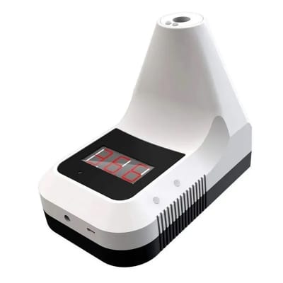 Picture of Non-Contact IR Infrared Sensor Forehead Hanging Wall Mount LCD Digital Thermometer High Precision Temperature