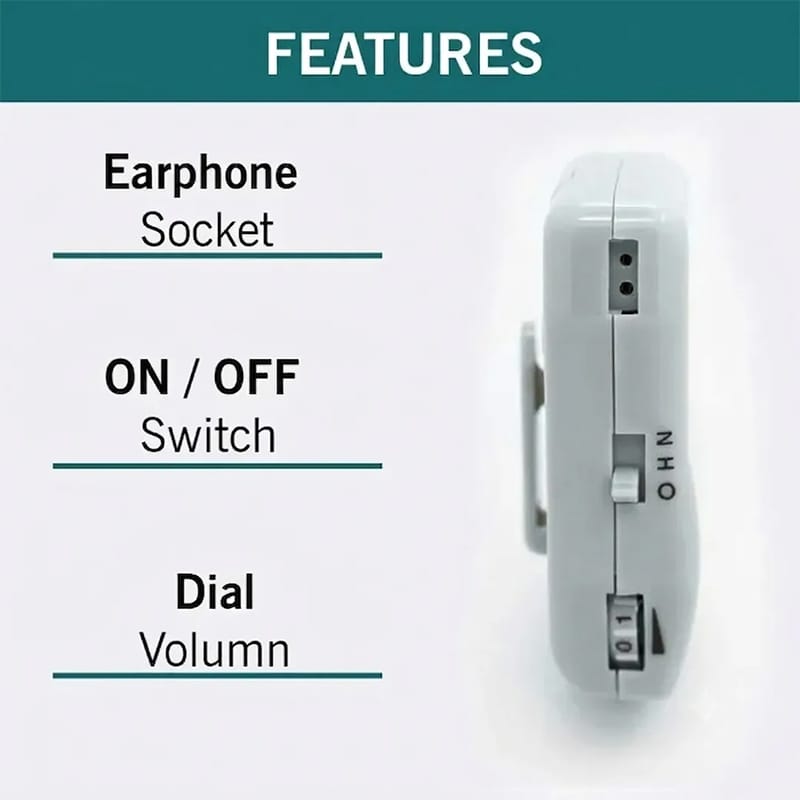 Picture of Axon X-136 Pocket Type Hearing Aid Sound Amplifier