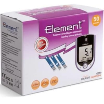 Picture of Element Blood Glucose Monitoring System – Accurate Diabetes Sugar Testing Kit for Home & Clinical Use 25 & 50 pcs