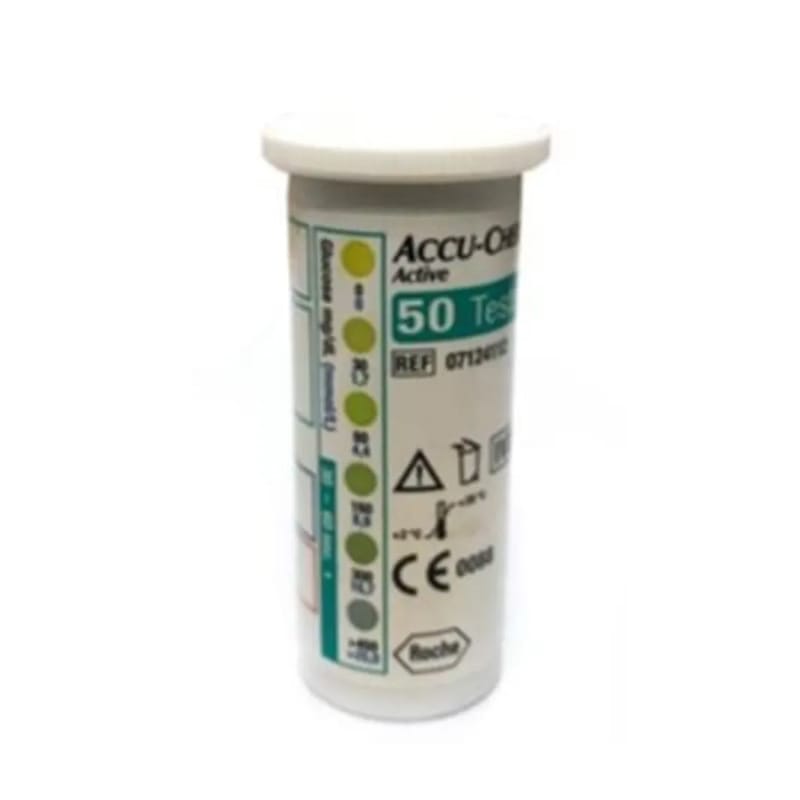 Picture of Accu Chek ACTIVE Blood Glucose Test Strips (50 Strips)