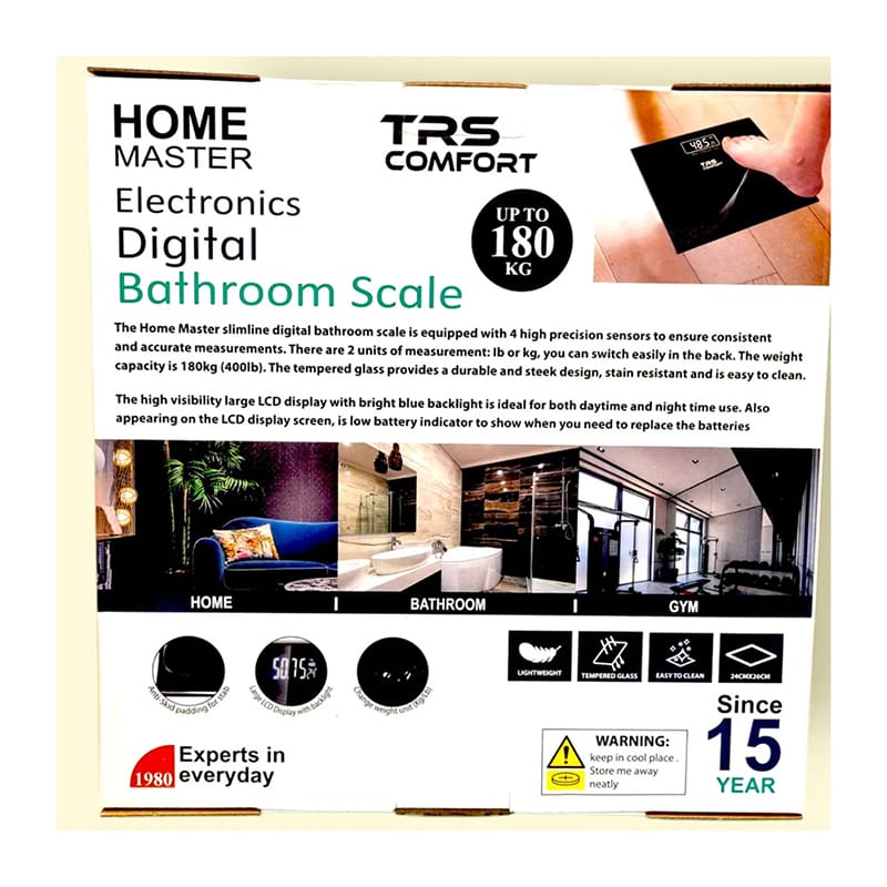 Picture of HOME MASTER – TRS Comfort Electronic Digital Bathroom Scale