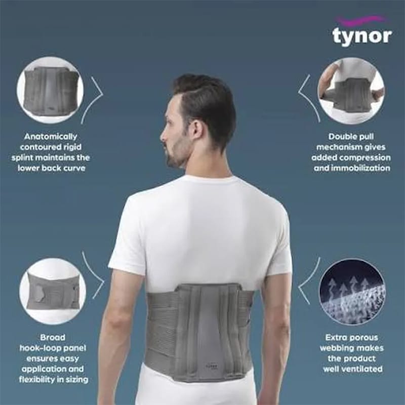Picture of Tynor Lumbar Corset (Contoured L.S. Support) | Professional Grade Back Pain Relief