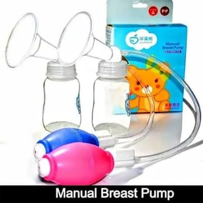 Picture of Premium Manual Breast Pump & Feeding Bottle Set
