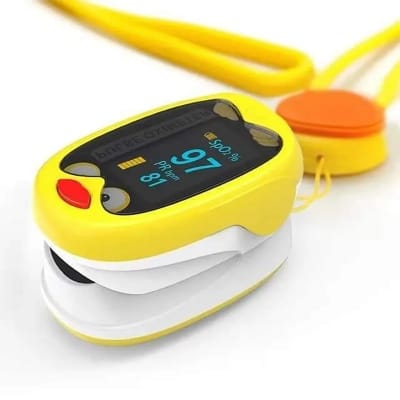 Picture of Pediatric Finger Pulse Oximeter Designed Specifically for Children & Infants