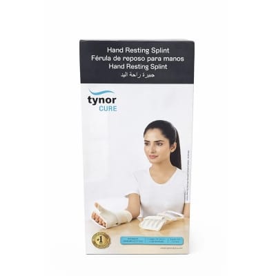 Picture of Tynor Premium Hand Resting Splint Ergonomic Wrist & Hand Support Brace for Recovery and Rehabilitation