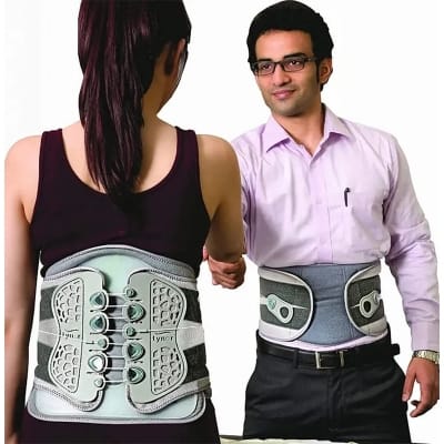 Picture of Tynor Lumbo Lacepull Brace Price in Bangladesh | Corset Belt for Disc Injury, Back Muscle Spasms, Pre and Post Spine Surgery Protection