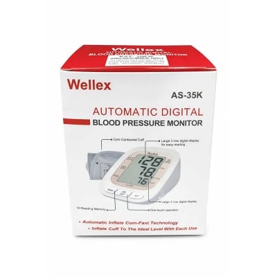 Picture of Wellex AS-35K Automatic Digital Blood Pressure Monitor – Precision Health Tracking