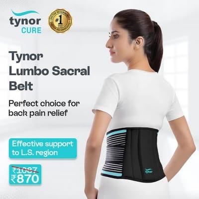 Picture of Tynor Lumbo Sacral Belt – Advanced Back Support & Pain Relief