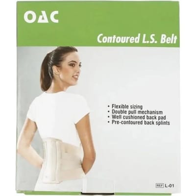 Picture of OAC Contoured L.S. Belt | Advanced Lumbo Sacral Support for Back Pain Relief