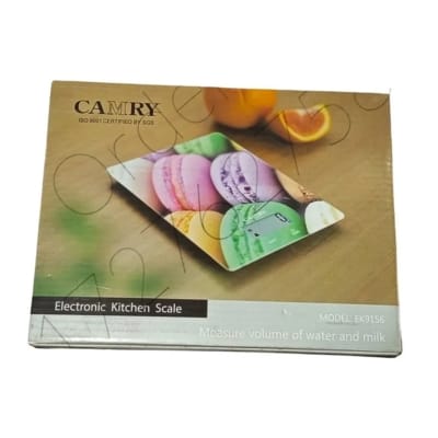 Picture of Camry Digital Electronic Kitchen Scale – Model EK 9156 (Smart, Accurate & Stylish Kitchen Tool)