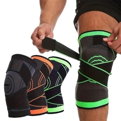 Picture of Knee Support for Running & Sports (1 Pc Adjustable Compression Knee Brace)