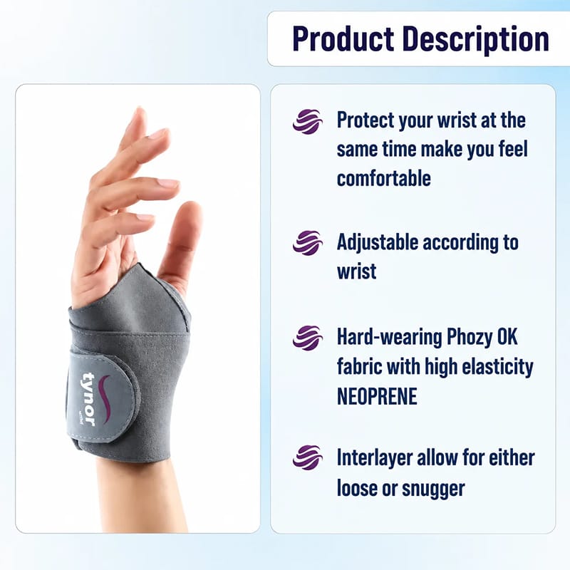 Picture of Tynor Wrist support Brace with Thumb Pain Relief