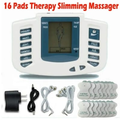 Picture of Physiotherapy Massage Machine with 4 Pads Body Pain Relief Therapy Stroke Machine
