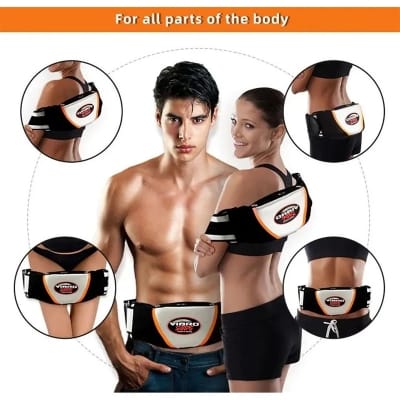 Picture of Electric Relaxing Abdominal Belly Vibro Shape Vibrating Heating Waist Belt