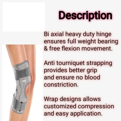 Picture of Tynor Functional Knee Support for Lateral Support and Immobilization /health accessories /Tynor