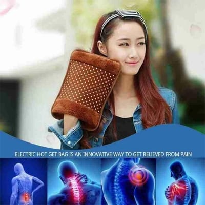 Picture of Top quality Electric Hot Water Bag pain remover - Multicolour - Hot Water Bag