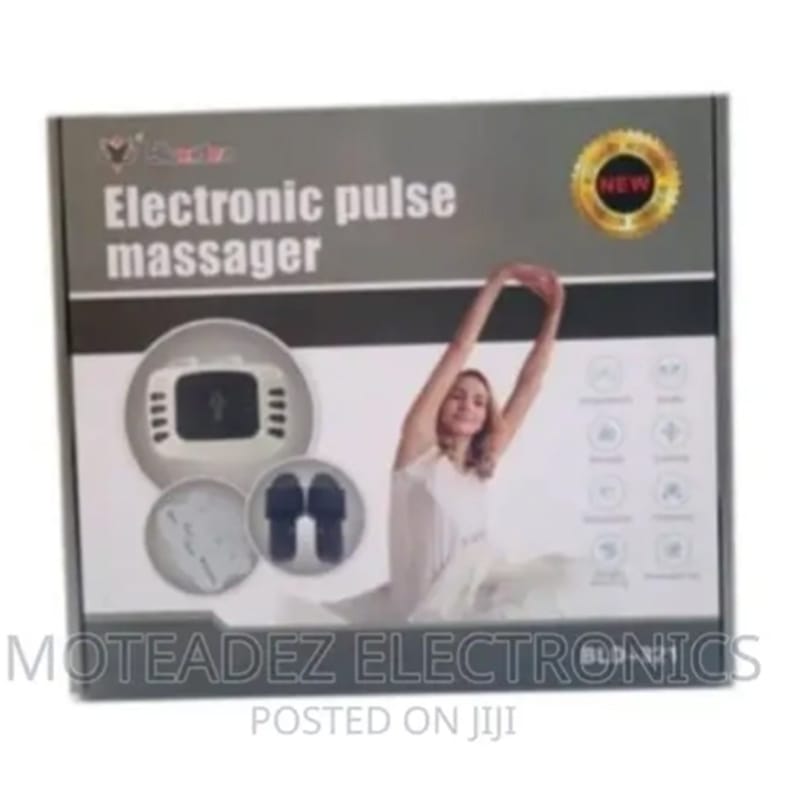 Picture of Blueidea Electronic Digital Pulse Massager BLD-321 digital therapy body massager-White
