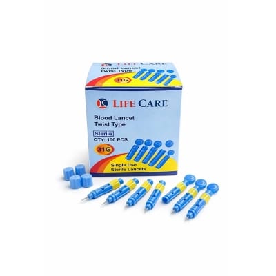 Picture of Universal Blood Lancets – 100 Pcs Value Pack (Premium Quality)