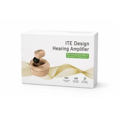 Picture of ITE Design Rechargeable Hearing Amplifier – Advanced Sound Clarity & Comfort