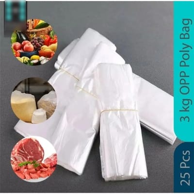 Picture of 100 pieces (16×20 Inc) transparent polythene for any purpose high quality