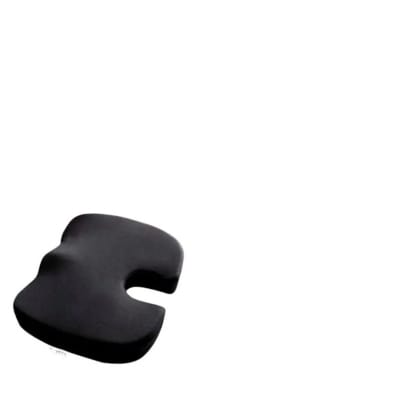 Picture of UM United Medicare Orthopedic Memory Foam Coccyx Seat Cushion – Tailbone Pain Relief for Office & Home Chair