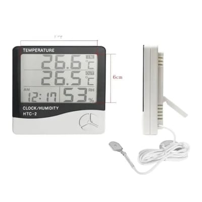 Picture of HTC-2 Digital Large Screen Thermo-Hygrometer – Indoor/Outdoor Temperature & Humidity Meter