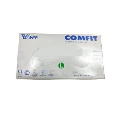 Picture of Comfit Examination Gloves (Size-L) – 100 Pcs/Box