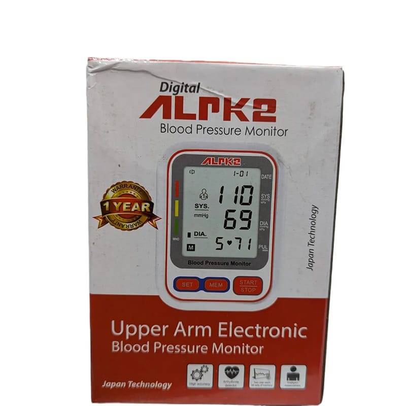 Picture of ALPK-2 Automatic Digital LCD Blood Pressure Monitor