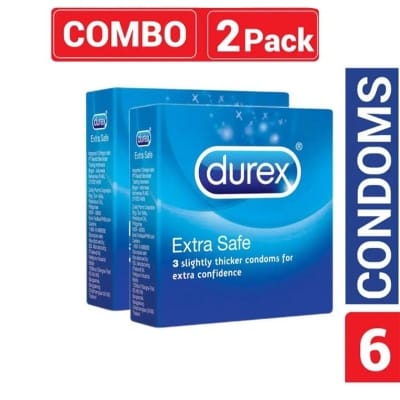 Picture of Durex Extra Safe Condom - 6 Pcs Box (Made In India)