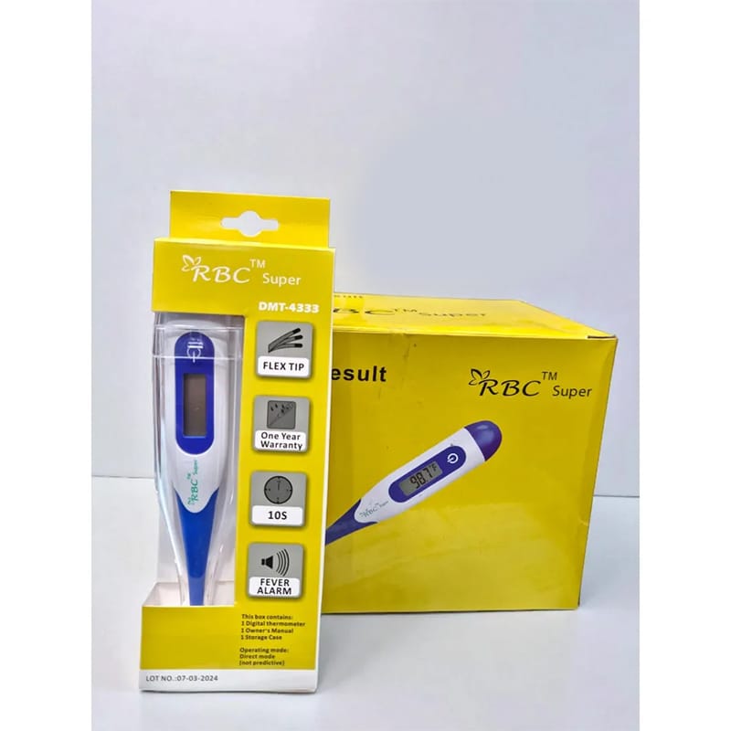 Picture of RBC™ Super fixed tip Digital Thermometer – DMT-4333 one year warranty