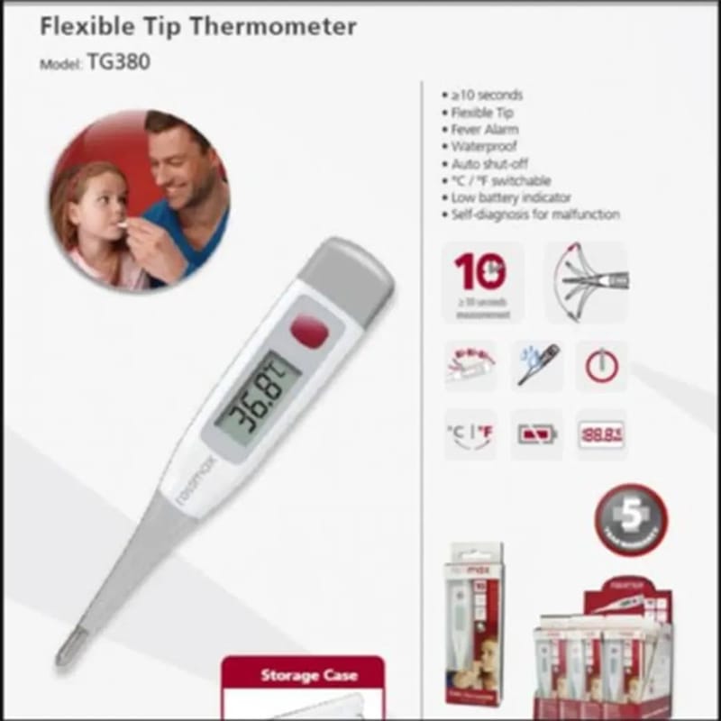 Picture of Rose Max digital thermometer 10 seconds e result