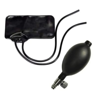 Picture of Blood Pressure Bp Cuff Rubber With Bulb Valve