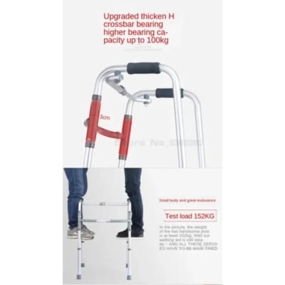 Picture of Patient Walker Price in Bangladesh | Folding Walker with Front Wheels