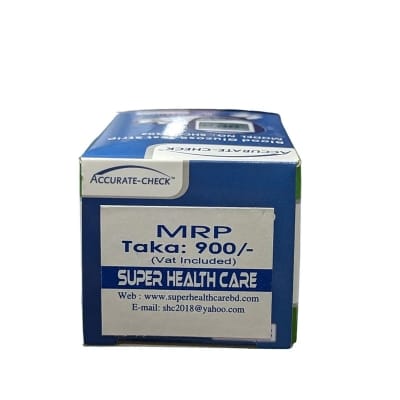 Picture of Accurate Check Blood Glucose Test Strips (50 Pack)
