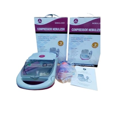 Picture of Easy Portable Compressor Nebulizer | Complete Kit for Children & Adults