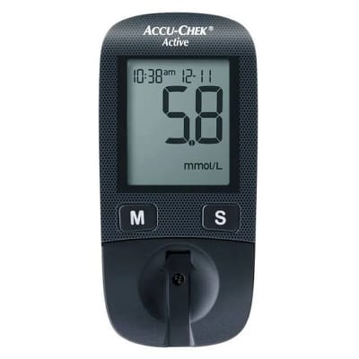 Picture of Accu Chek Active Glucose Monitor with Free 10 Strips Glucose meter