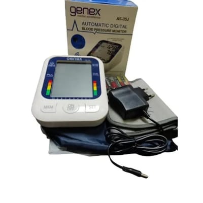 Picture of Genex AS35J Full Automatic Digital BP Monitor | High Precision Upper Arm Blood Pressure Machine