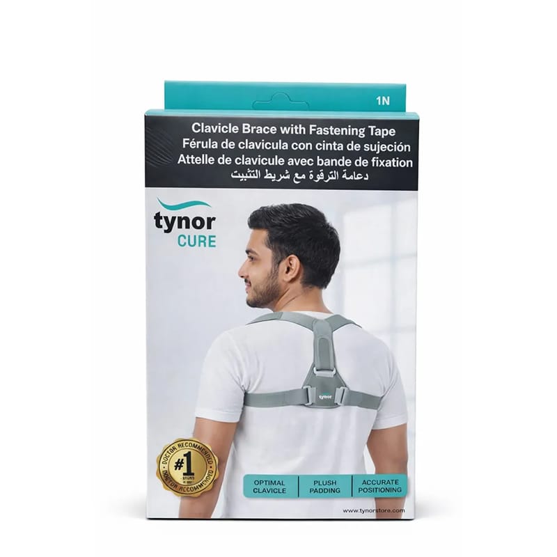 Picture of Tynor Clavicle Brace with Fastening Tape – Premium Quality Shoulder Support