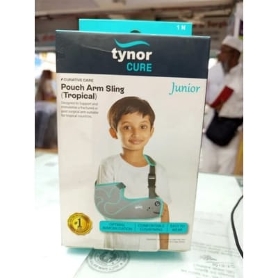 Picture of Tynor Pouch Arm Sling Tropical,Grey,Child, 1 Unit